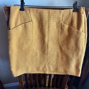 Outback Red Mustard Yellow Skirt